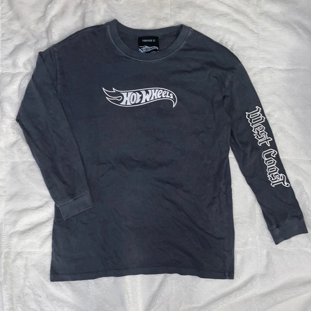 💜2 For $25💜 Forever 21 x Hot Wheel Collab West Coast Graphic Long Sleeve Shirt